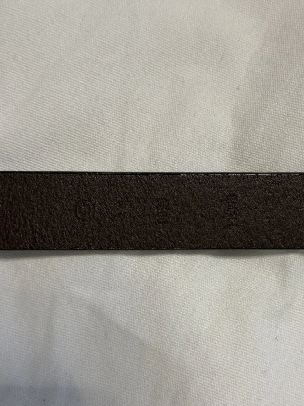 Coach Women’s Dark Brown Leather Belt Small